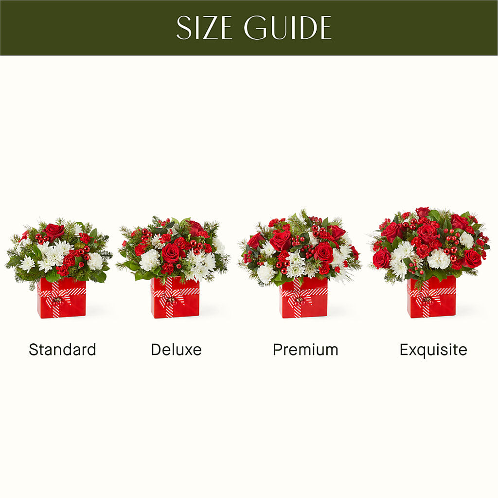 Presents Under the Tree Bouquet –  Garlington Florist, New Bedford MA