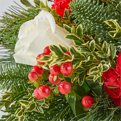 December Dreams Centerpiece –  Garlington Florist, New Bedford MA