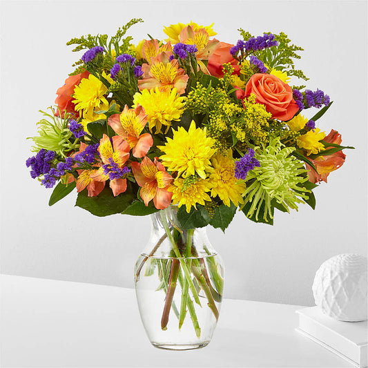 Marmalade Skies Bouquet –  Garlington Florist, New Bedford MA