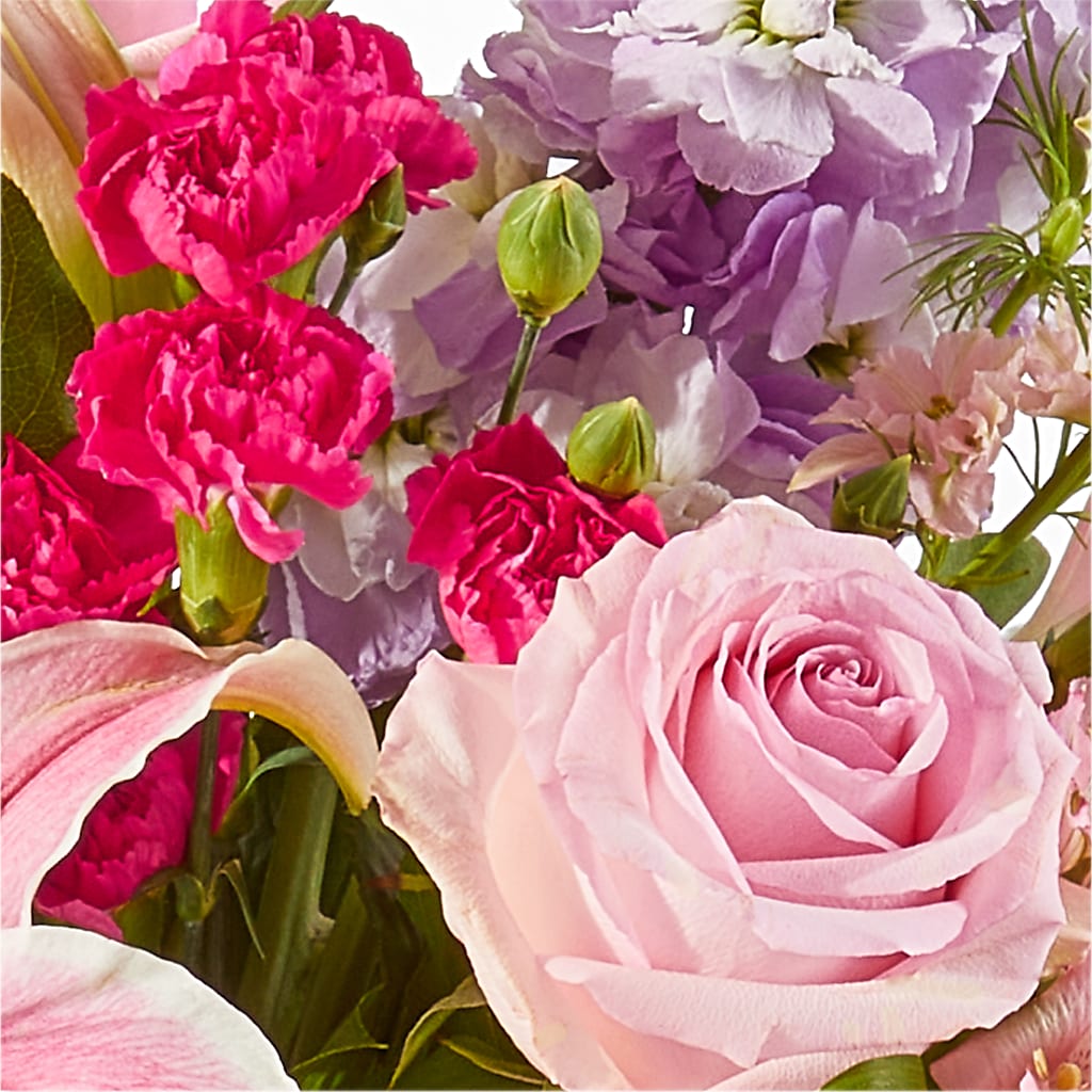 Mauvelous Bouquet –  Garlington Florist, New Bedford MA