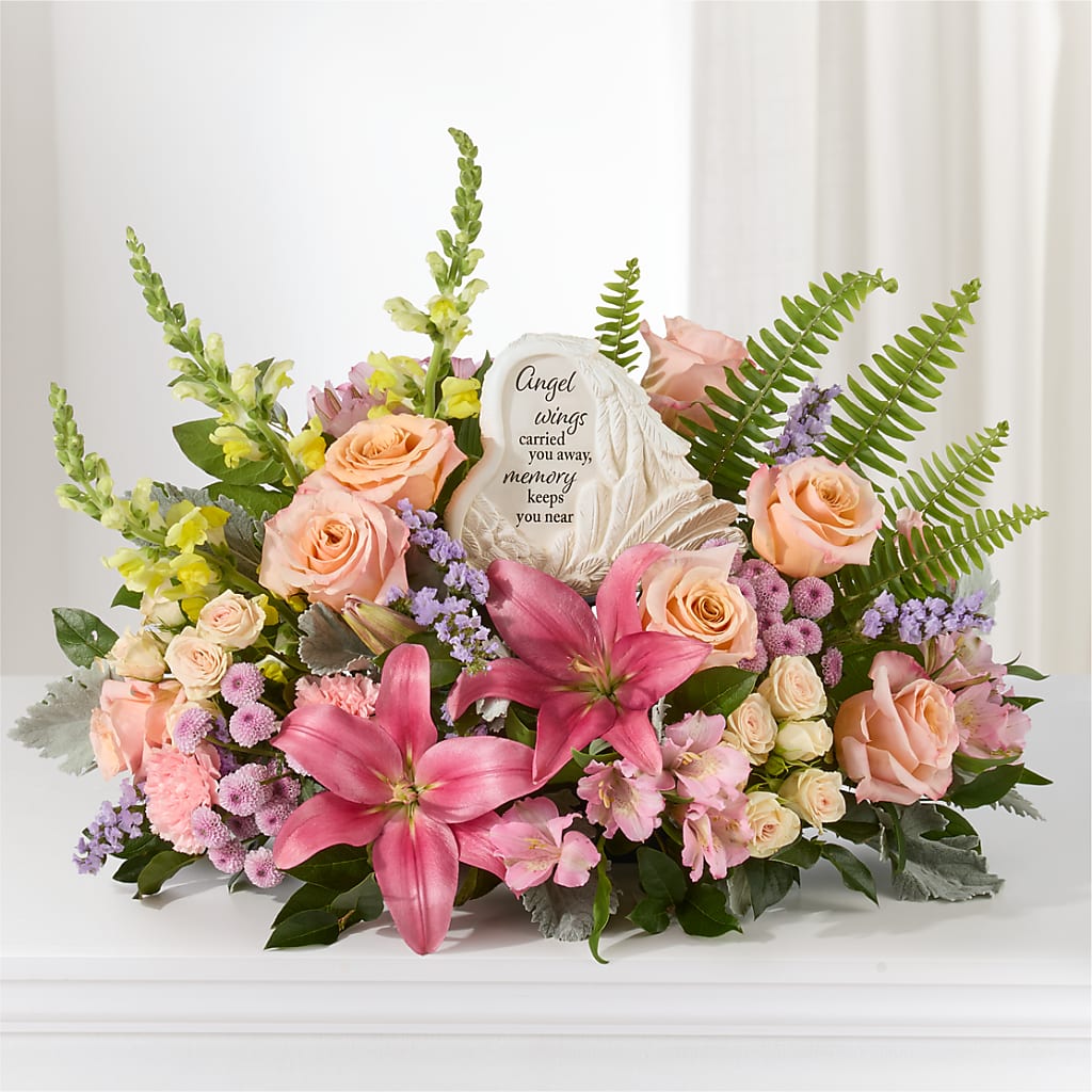 Gentle Light Arrangement –  Garlington Florist, New Bedford MA