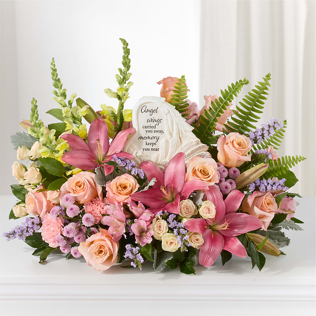Gentle Light Arrangement –  Garlington Florist, New Bedford MA