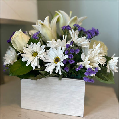 Beyond Blue Box Bouquet –  Garlington Florist, New Bedford MA