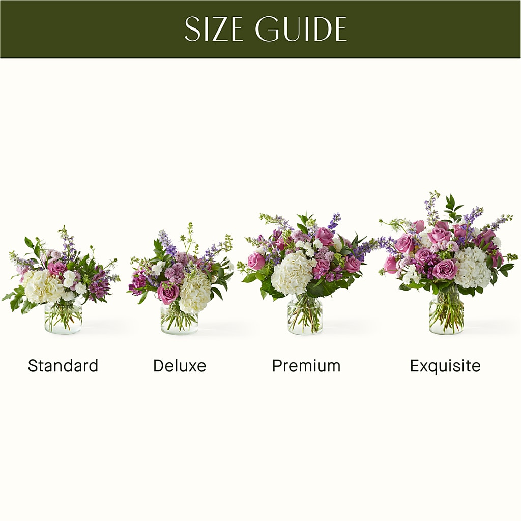 Violet Caress Bouquet –  Garlington Florist, New Bedford MA