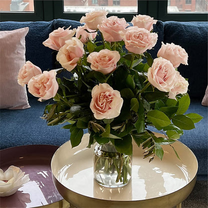 Long Stem Pink Rose Bouquet –  Garlington Florist, New Bedford MA