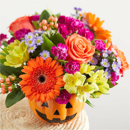 Tricks & Treats Pumpkin –  Garlington Florist, New Bedford MA