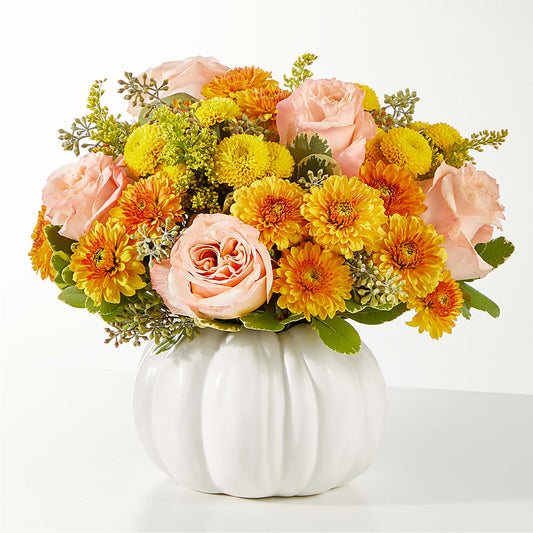 Peachy Pumpkin –  Garlington Florist, New Bedford MA