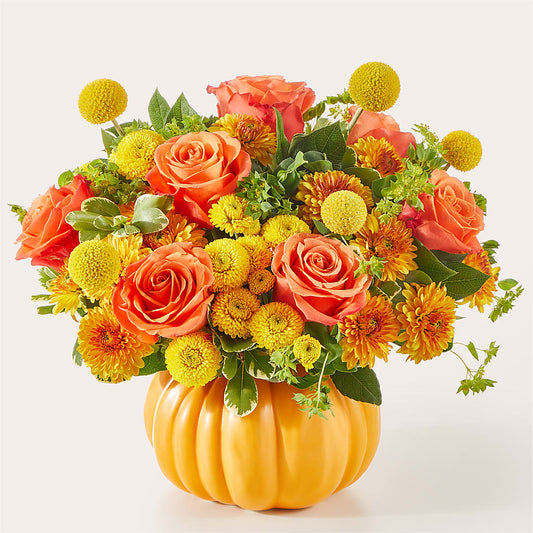 Gourdgeous Pumpkin –  Garlington Florist, New Bedford MA