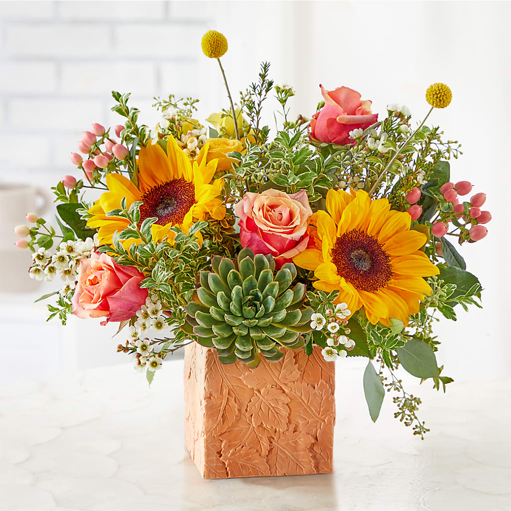 Sunflower Season Bouquet –  Garlington Florist, New Bedford MA