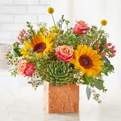 Sunflower Season Bouquet –  Garlington Florist, New Bedford MA