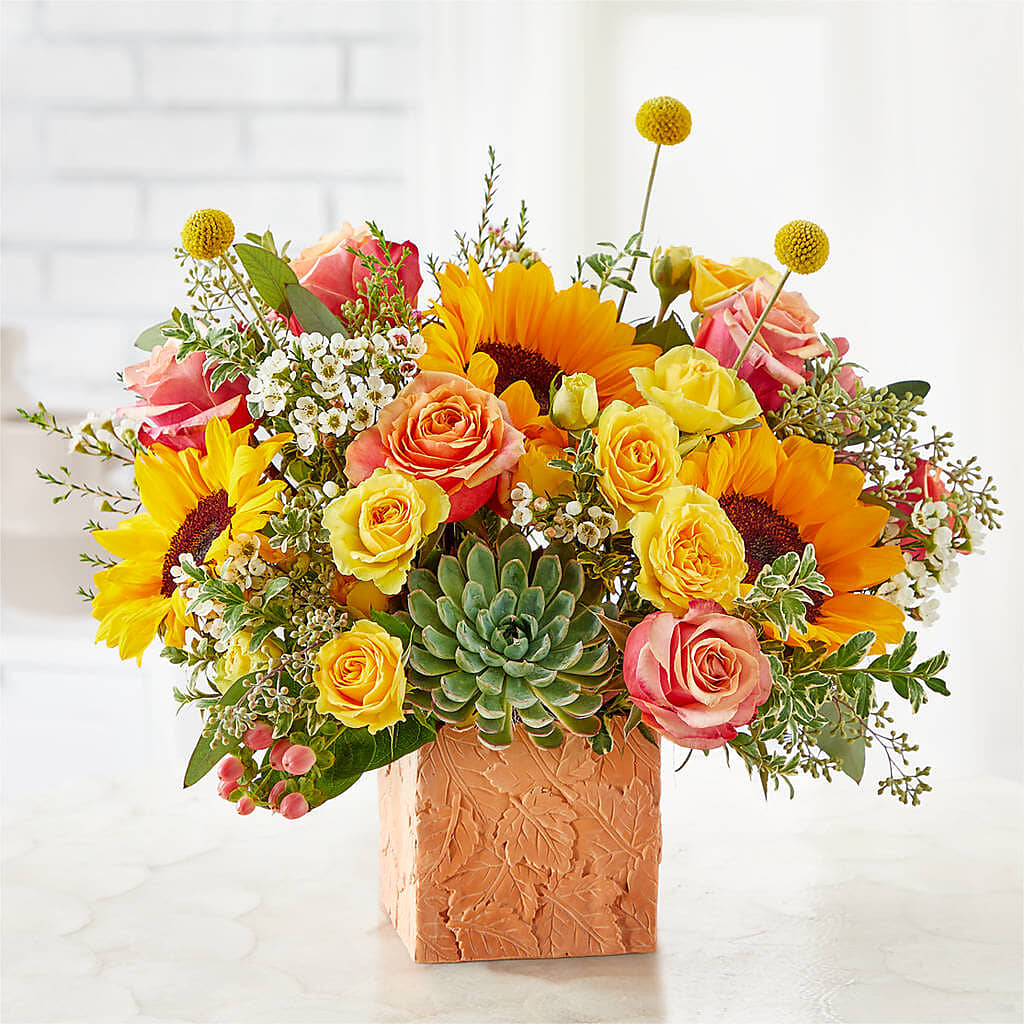 Sunflower Season Bouquet –  Garlington Florist, New Bedford MA