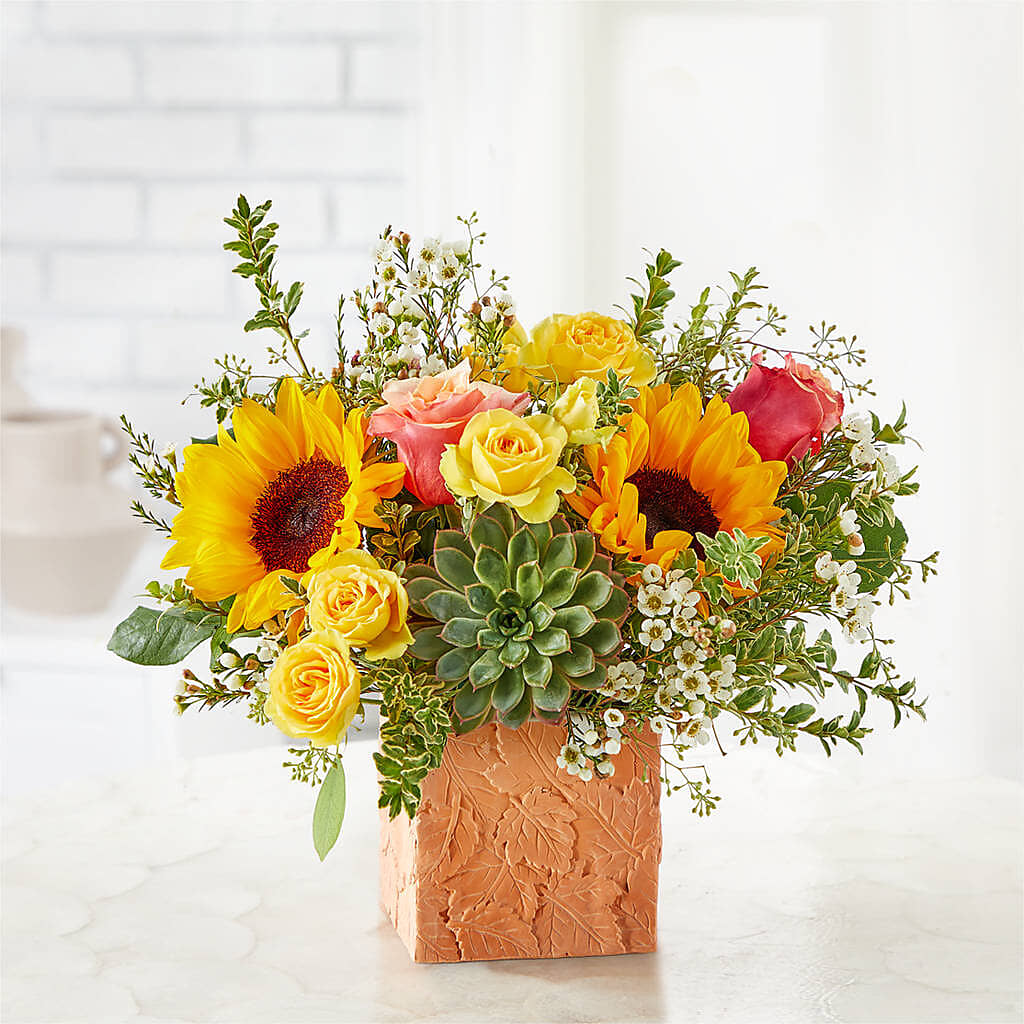 Sunflower Season Bouquet –  Garlington Florist, New Bedford MA