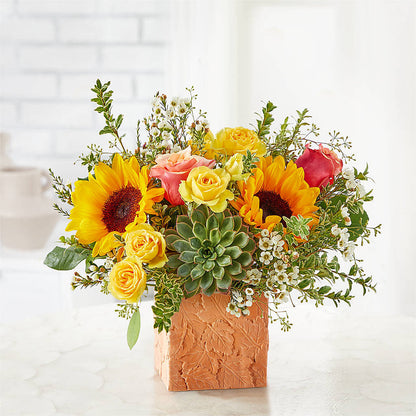 Sunflower Season Bouquet –  Garlington Florist, New Bedford MA