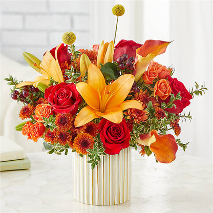 Scarlet Skies Bouquet –  Garlington Florist, New Bedford MA