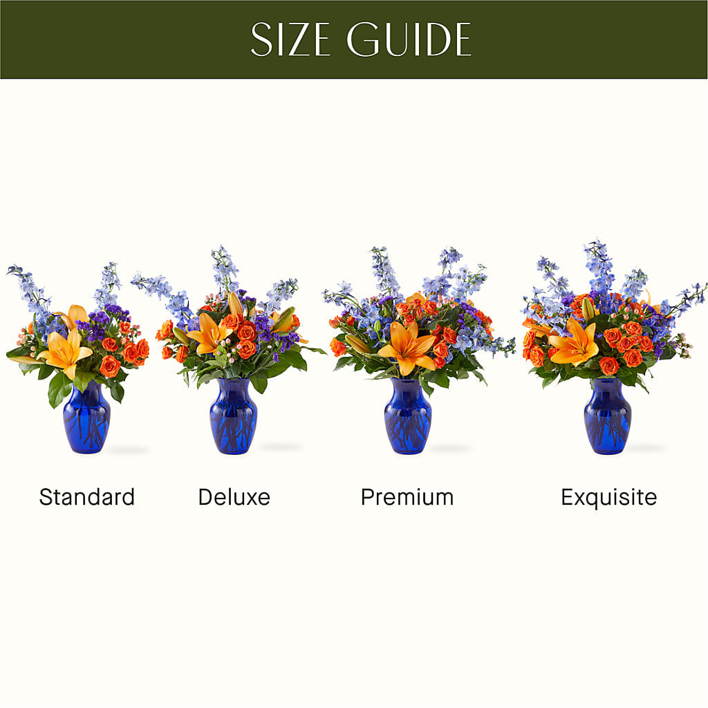 Radiant Citrus Bouquet –  Garlington Florist, New Bedford MA