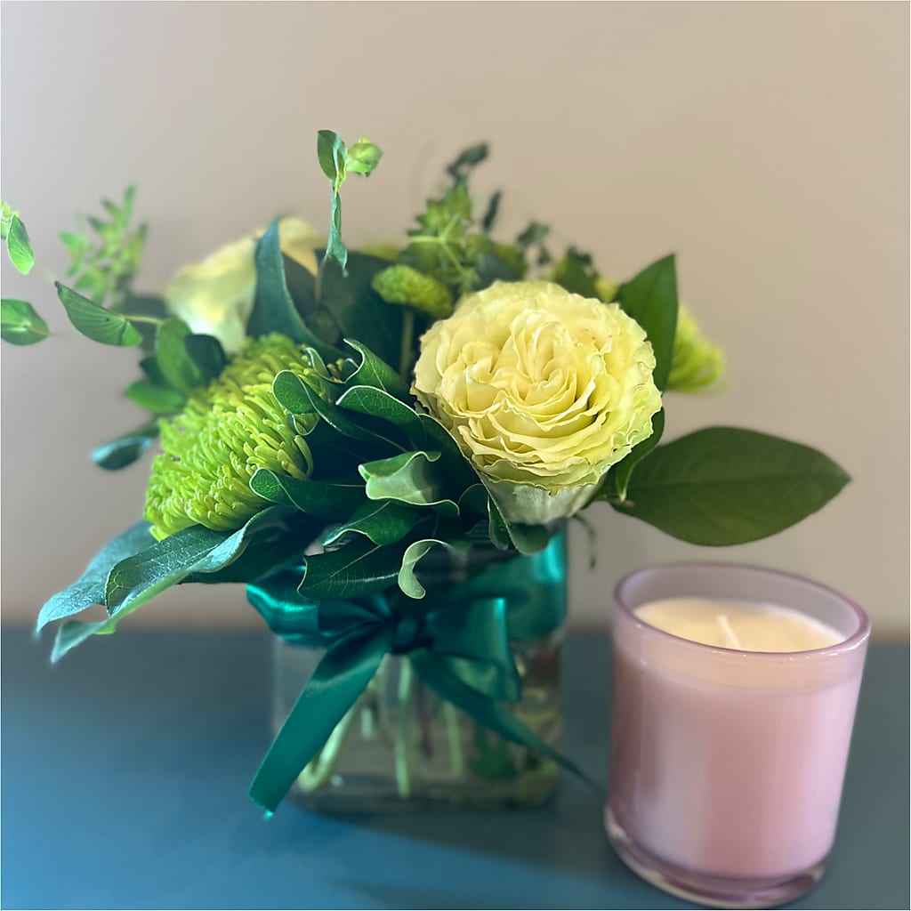 Emerald Forest Bouquet –  Garlington Florist, New Bedford MA