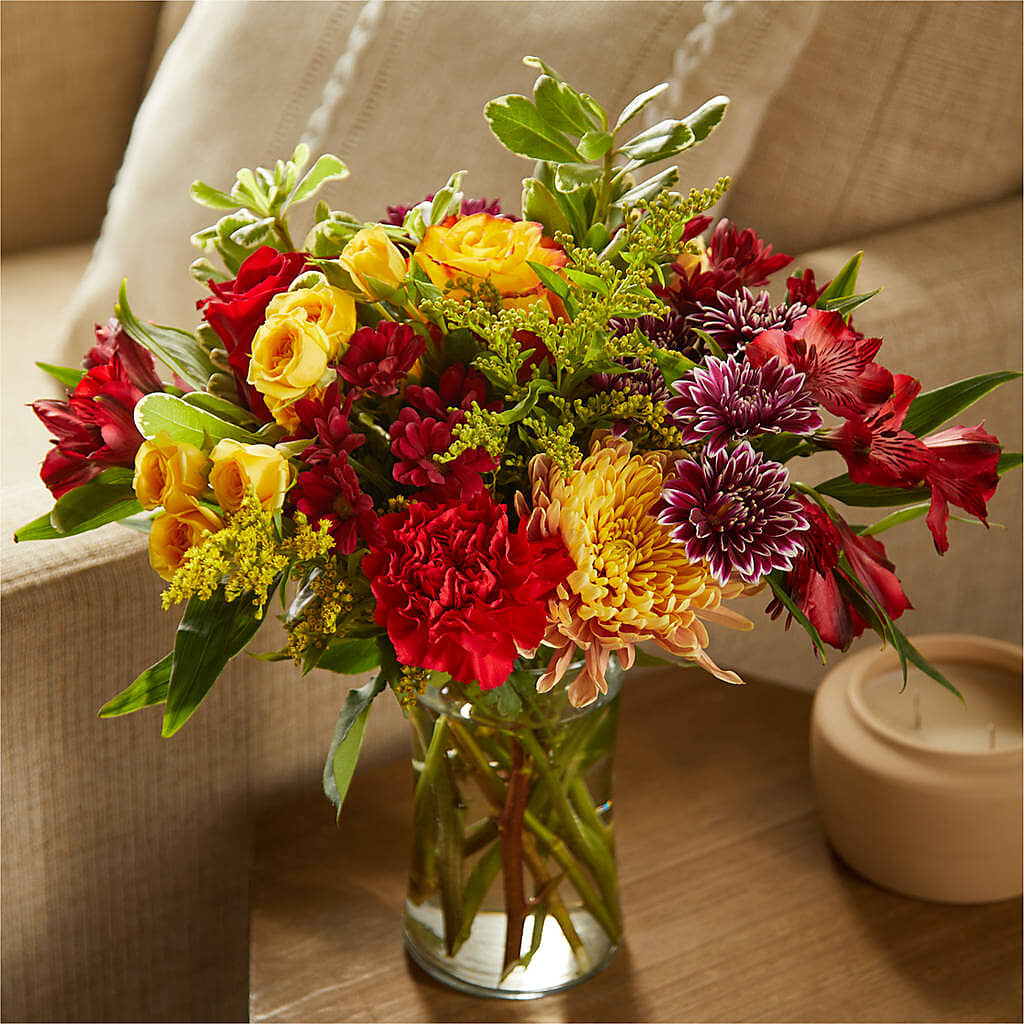 Fall Delight – A Florist Original –  Garlington Florist, New Bedford MA