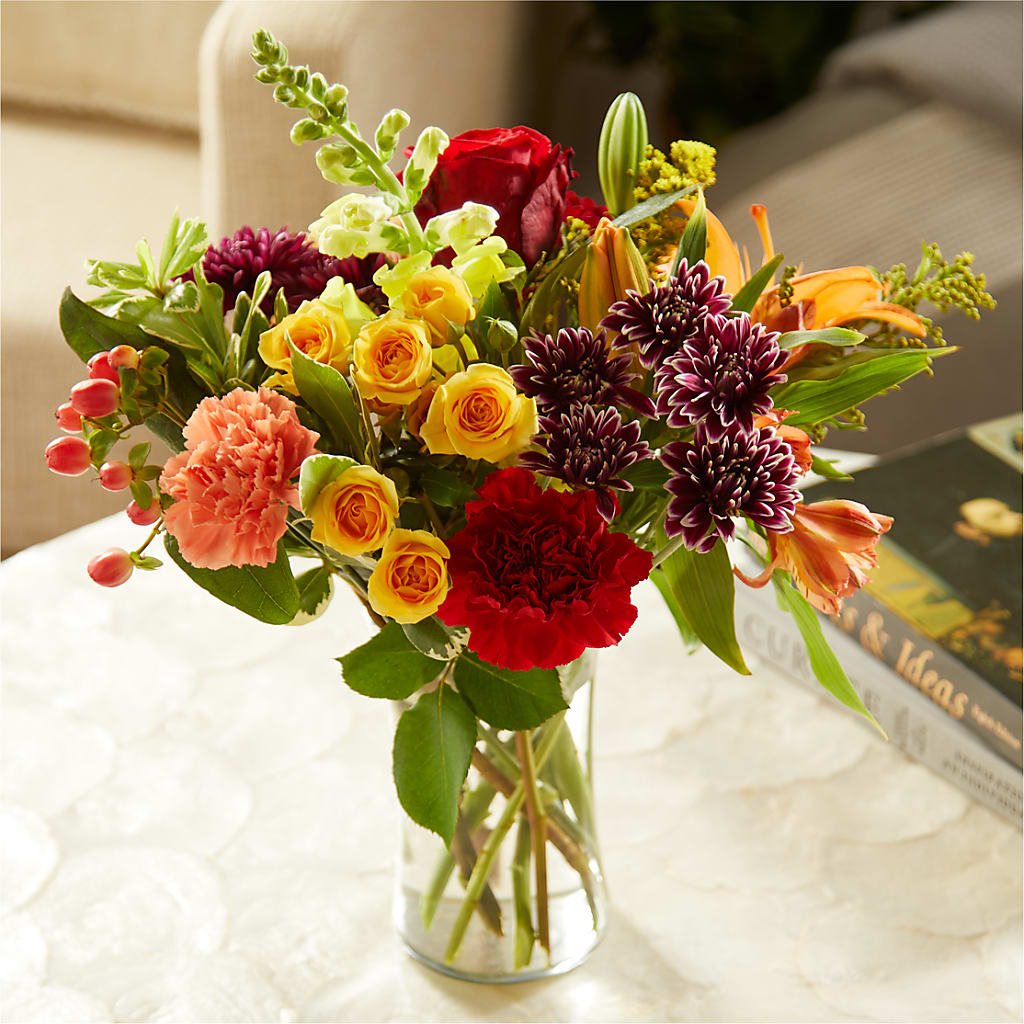 Fall Delight – A Florist Original –  Garlington Florist, New Bedford MA