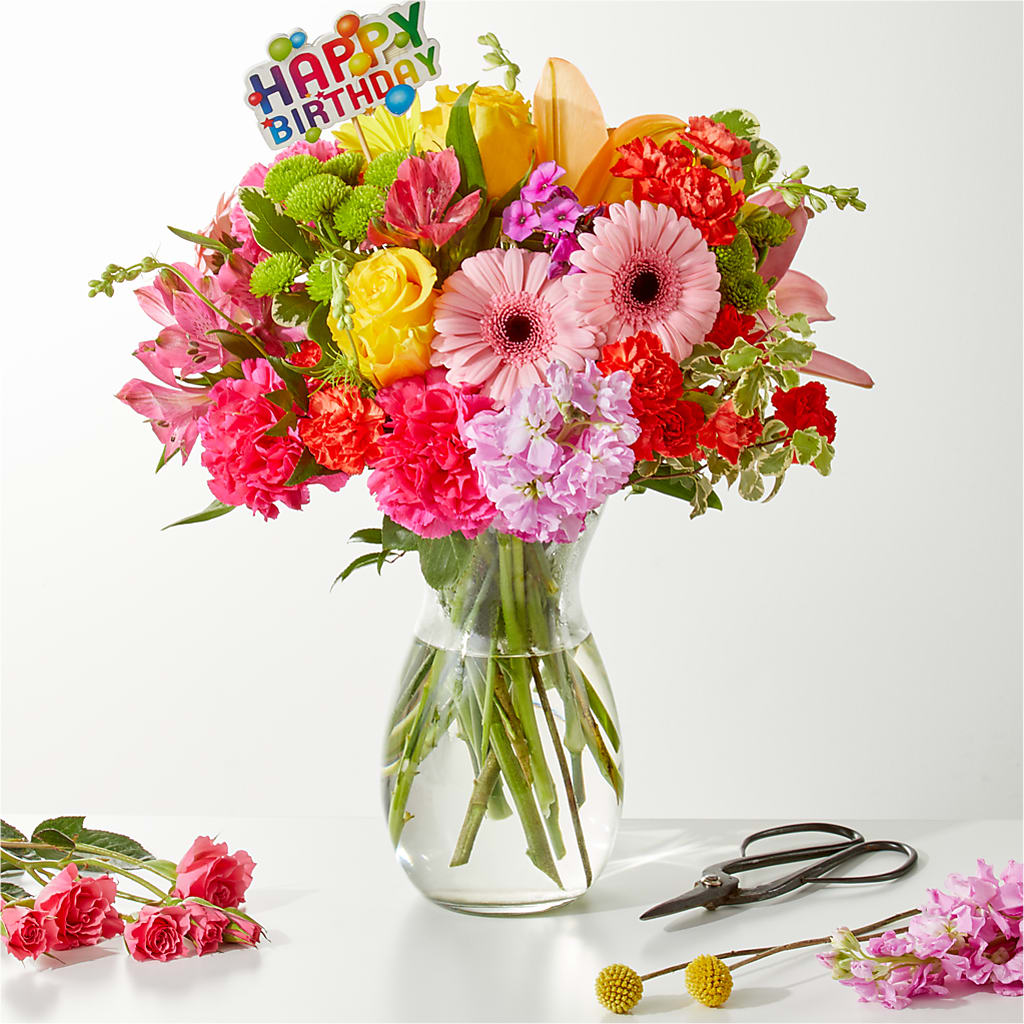Cue the Confetti - A Florist Original –  Garlington Florist, New Bedford MA