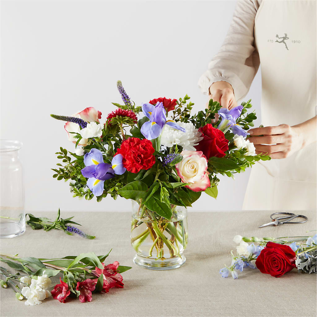 Star Spangled - A Florist Original –  Garlington Florist, New Bedford MA