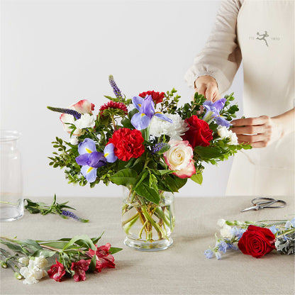 Star Spangled - A Florist Original –  Garlington Florist, New Bedford MA