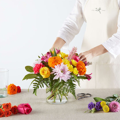 Feast of Color – A Florist Original –  Garlington Florist, New Bedford MA