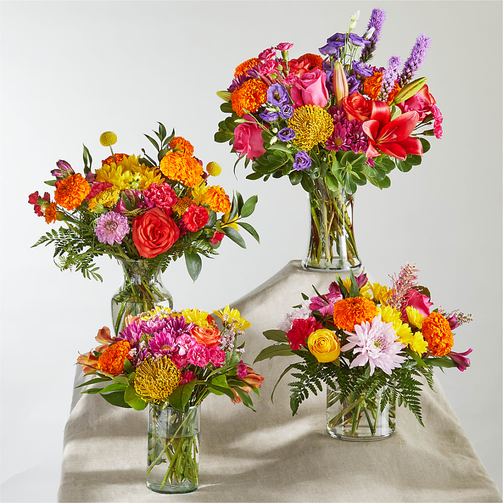 Feast of Color – A Florist Original –  Garlington Florist, New Bedford MA