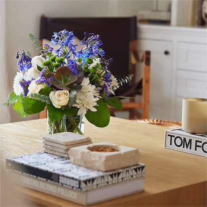Cerulean Waves Bouquet –  Garlington Florist, New Bedford MA