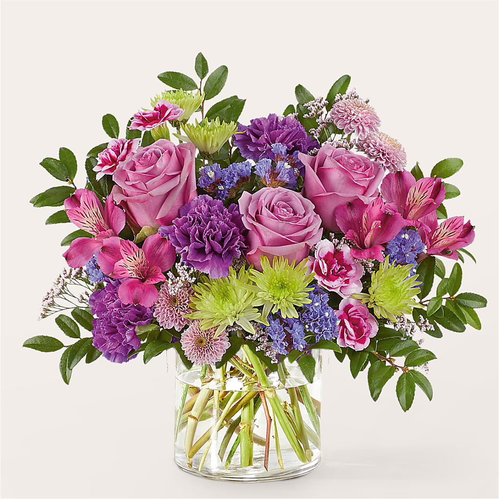 Glass Half Full Bouquet –  Garlington Florist, New Bedford MA