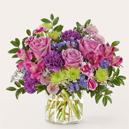 Glass Half Full Bouquet –  Garlington Florist, New Bedford MA