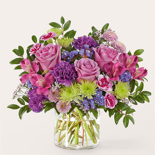 Glass Half Full Bouquet –  Garlington Florist, New Bedford MA