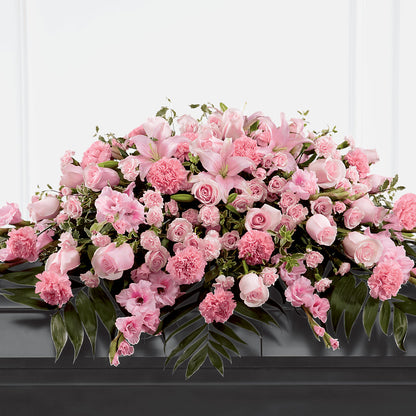Garden of Comfort Casket Spray (Standard) –  Garlington Florist, New Bedford MA