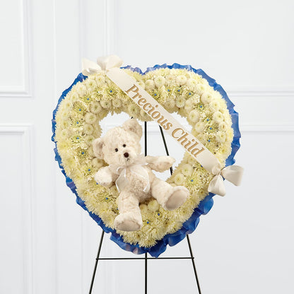 Precious Child Standing Heart –  Garlington Florist, New Bedford MA