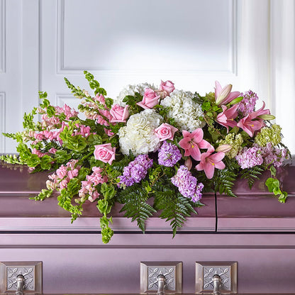 Life's Gratitude Casket Spray –  Garlington Florist, New Bedford MA