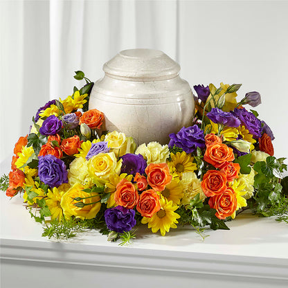 Blossoms of Remembrance Cremation Adornment –  Garlington Florist, New Bedford MA