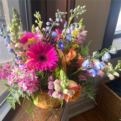 Garden of Life Basket –  Garlington Florist, New Bedford MA