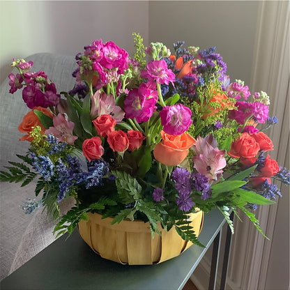 Garden of Life Basket –  Garlington Florist, New Bedford MA