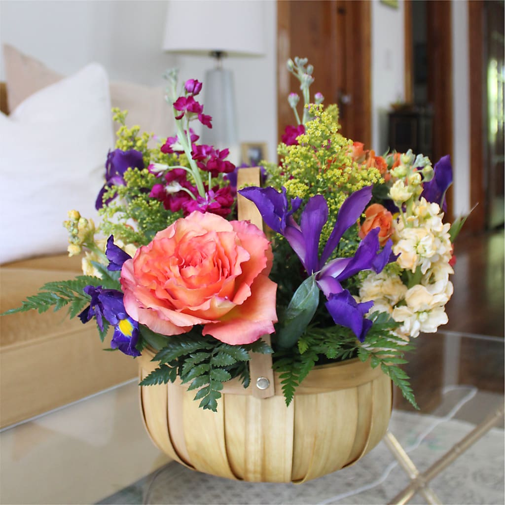 Garden of Life Basket –  Garlington Florist, New Bedford MA