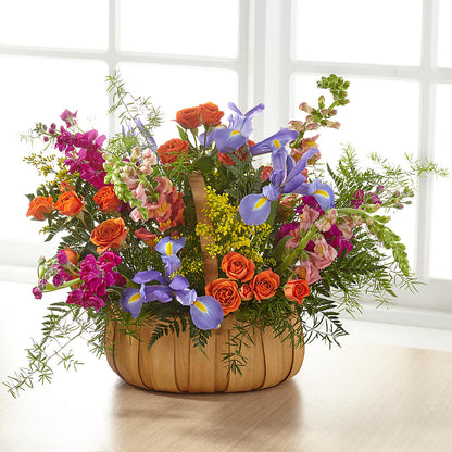 Garden of Life Basket –  Garlington Florist, New Bedford MA