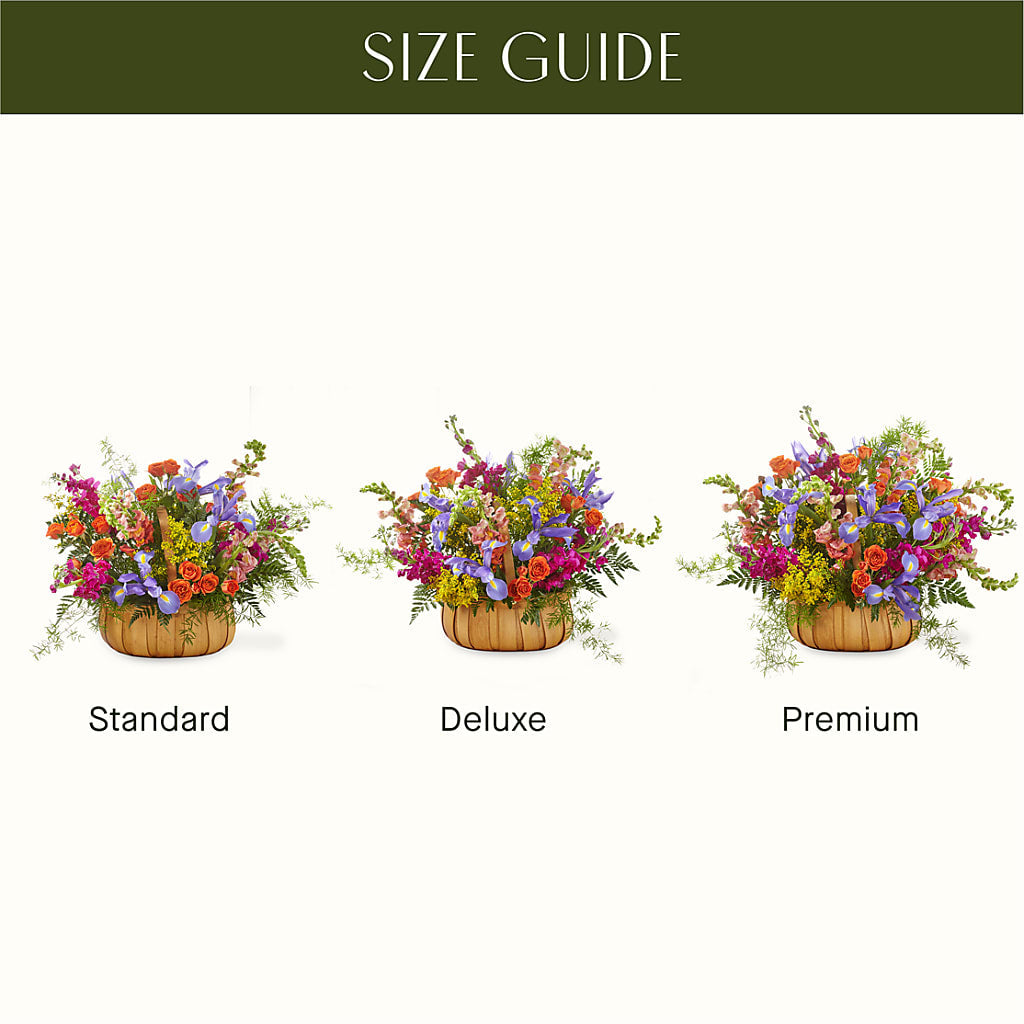 Garden of Life Basket –  Garlington Florist, New Bedford MA