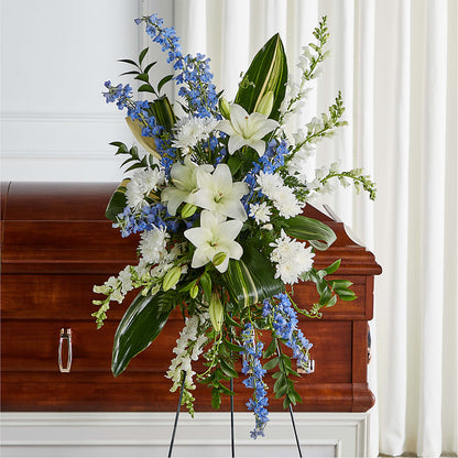 Eternal Impressions Standing Spray –  Garlington Florist, New Bedford MA