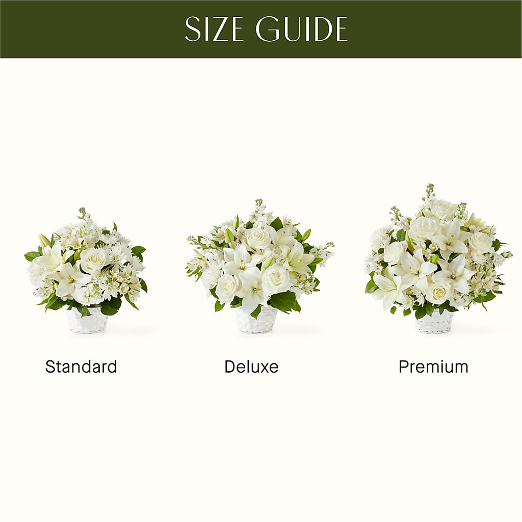 Peaceful Reflections Arrangement –  Garlington Florist, New Bedford MA