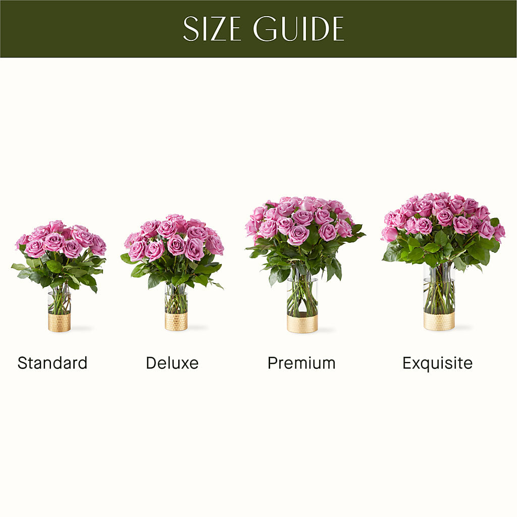 Secret Admirer Lavender Rose Bouquet –  Garlington Florist, New Bedford MA