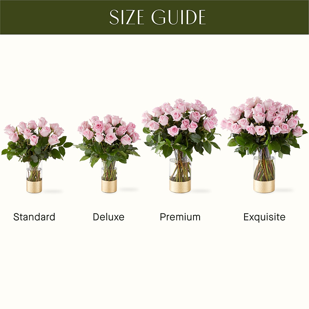 Picture Perfect Pink Rose Bouquet –  Garlington Florist, New Bedford MA