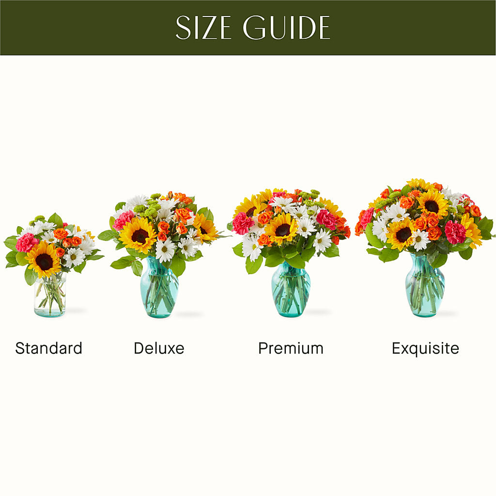 Sun-drenched Blooms Bouquet –  Garlington Florist, New Bedford MA