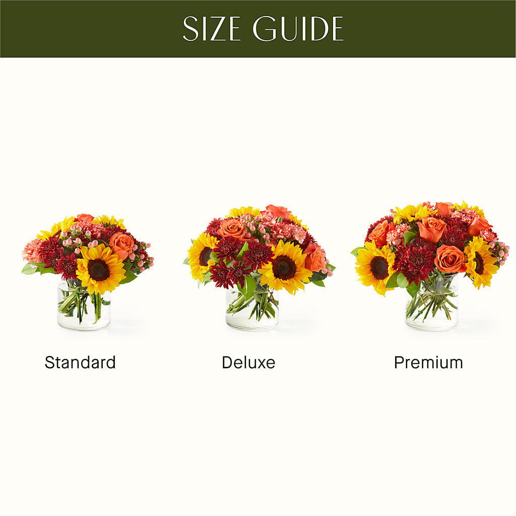 September Sunset Bouquet –  Garlington Florist, New Bedford MA