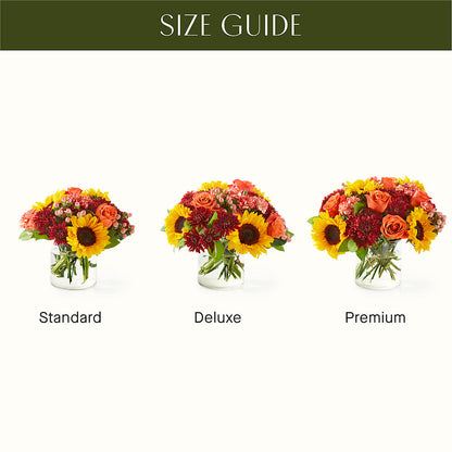 September Sunset Bouquet –  Garlington Florist, New Bedford MA