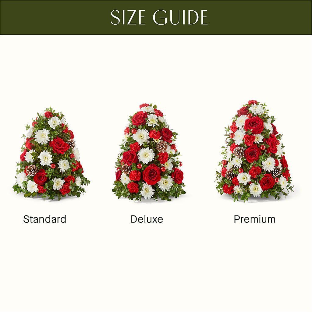 Let It Snow Tree –  Garlington Florist, New Bedford MA