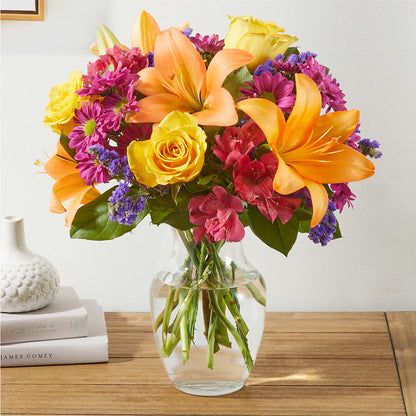 Colorful Visions Bouquet –  Garlington Florist, New Bedford MA