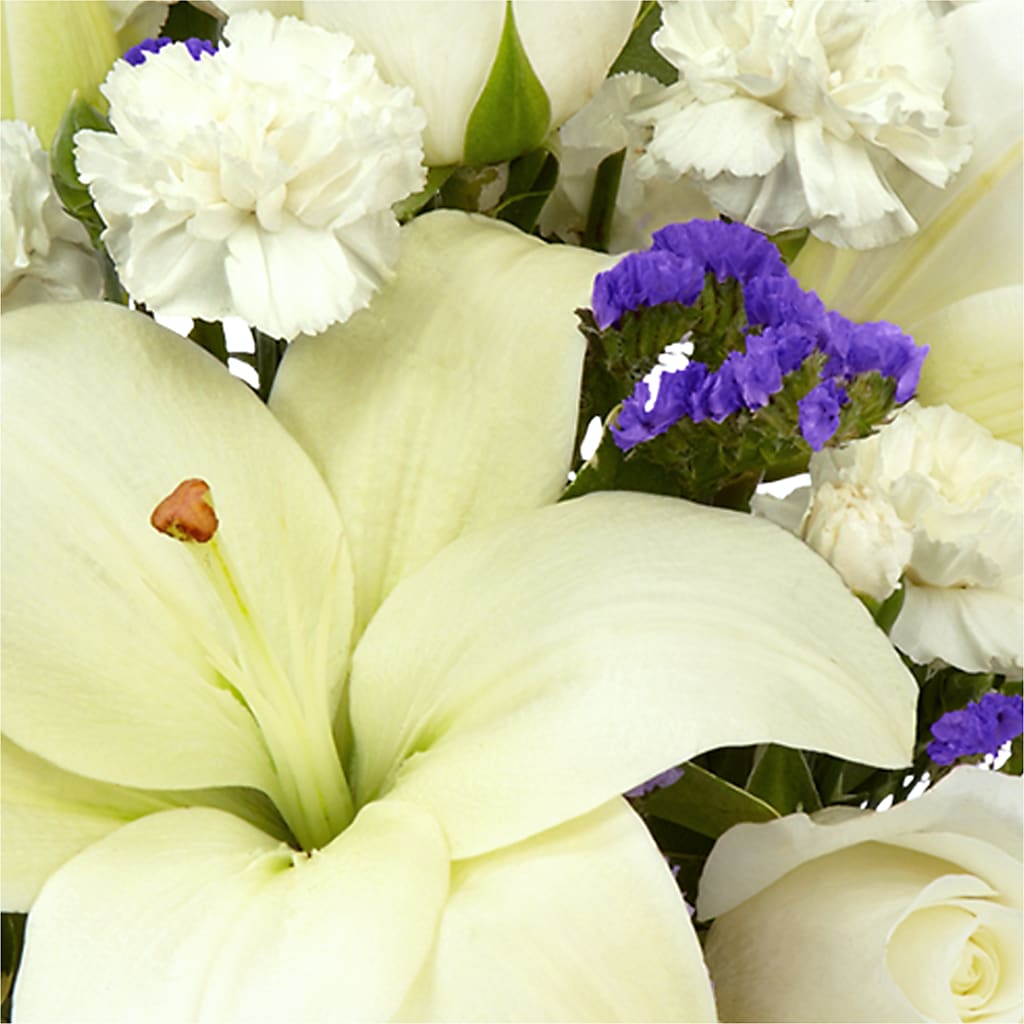Sapphire Rush Bouquet –  Garlington Florist, New Bedford MA